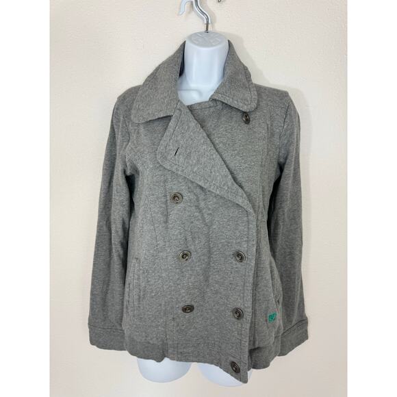 DC Apparel Division Gray Button Jacket Size M - Picture 2 of 6